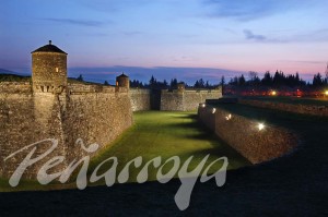 Ciudadela de Jaca, fotografia gran formato